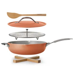 All in One Plus Pan, 5 Quart Ceramic Non Stick