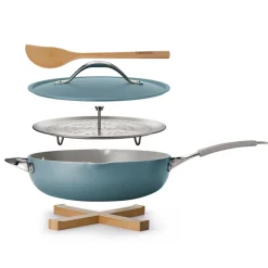 All in One Plus Pan, 5 Quart Ceramic Non Stick