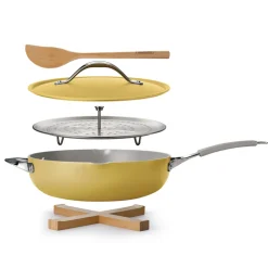 All in One Plus Pan, 5 Quart Ceramic Non Stick