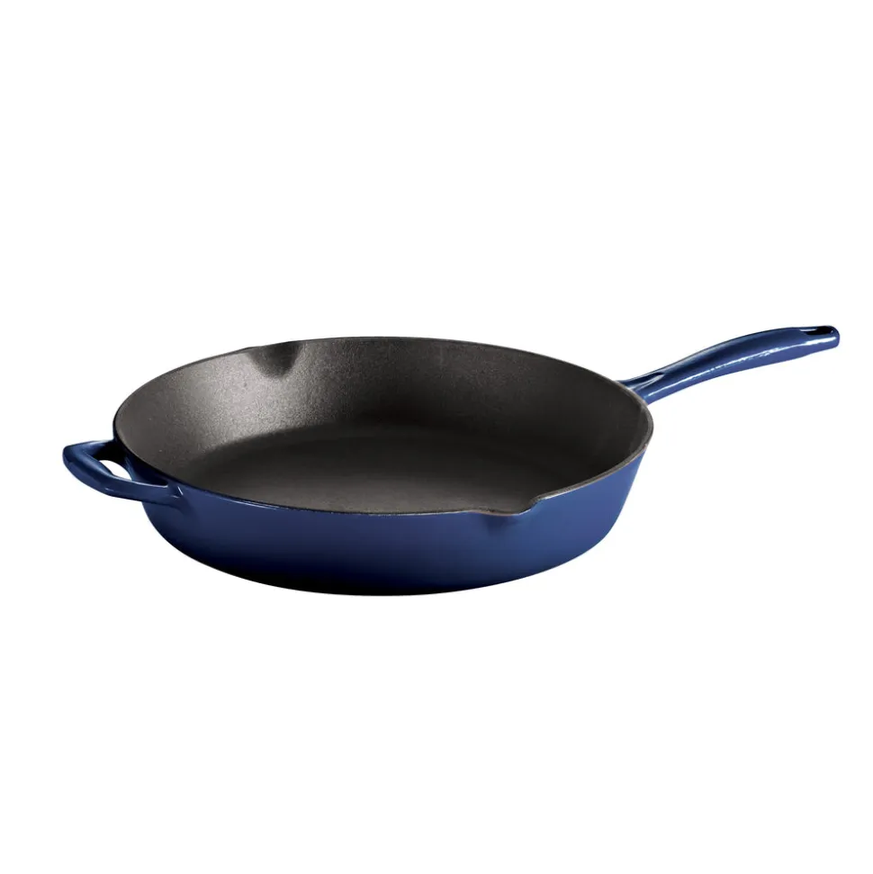 Bestow 12 Inch Enameled Cast-Iron Skillet
