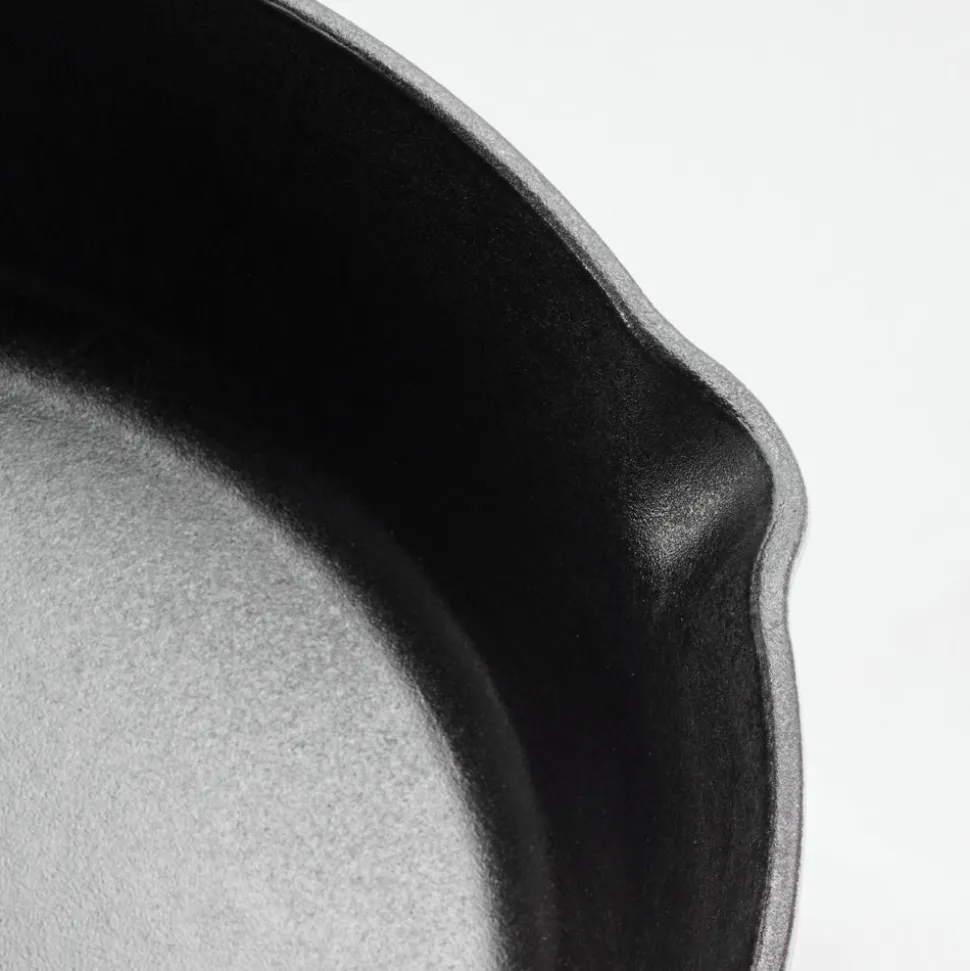 Bestow 12 Inch Enameled Cast Iron Skillet with Lid