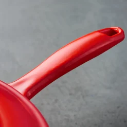Bestow 10 in Enameled Cast-Iron Skillet - Gradated Red