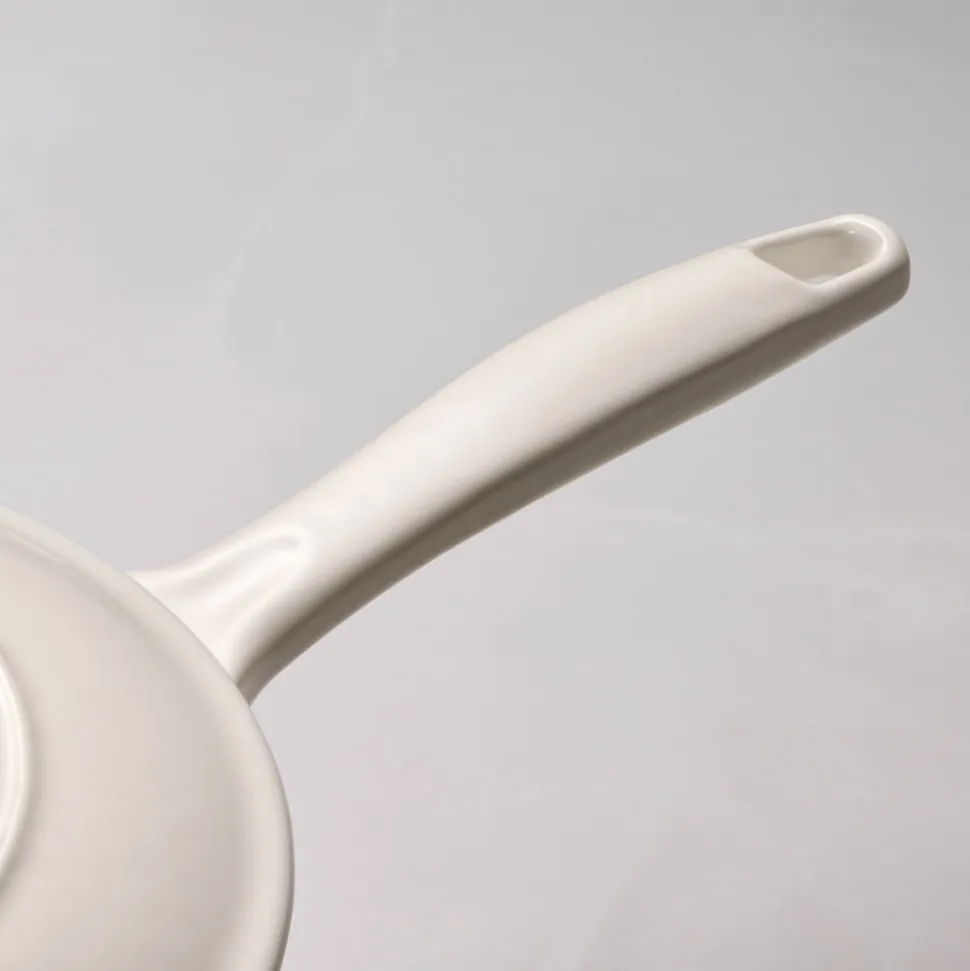 Bestow 3 Quart Enameled Cast-Iron Covered Saucier