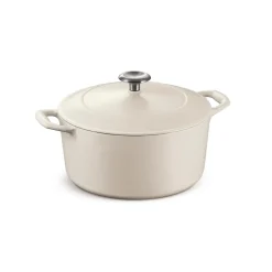 Bestow 5.5 Quart Enameled Cast Iron Covered Round Dutch Oven