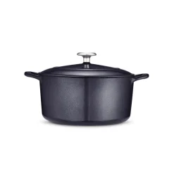 Bestow 5.5 Quart Enameled Cast Iron Covered Round Dutch Oven