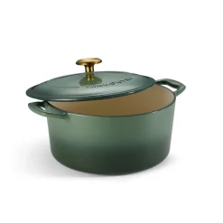 Bestow 5.5 Quart Enameled Cast Iron Covered Round Dutch Oven
