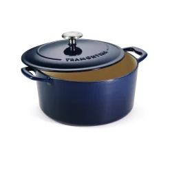 Bestow 5.5 Quart Enameled Cast Iron Covered Round Dutch Oven