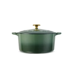 Bestow 5.5 Quart Enameled Cast Iron Covered Round Dutch Oven