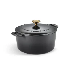 Bestow 5.5 Quart Enameled Cast Iron Covered Round Dutch Oven