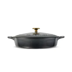 Bestow 4 Quart Enameled Cast-Iron Covered Braiser