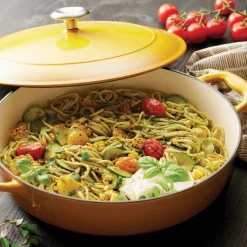 Bestow 4 Quart Enameled Cast-Iron Covered Braiser