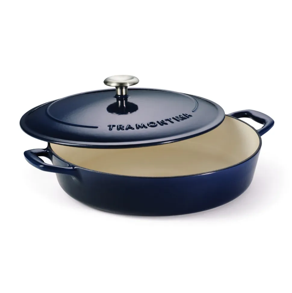 Bestow 4 Quart Enameled Cast-Iron Covered Braiser