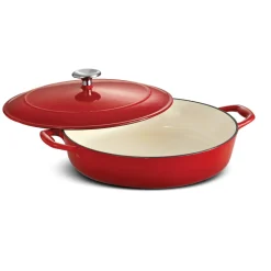 Bestow 4 Quart Enameled Cast-Iron Covered Braiser