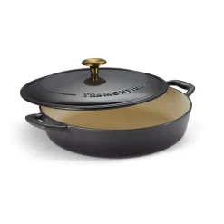 Bestow 4 Quart Enameled Cast-Iron Covered Braiser