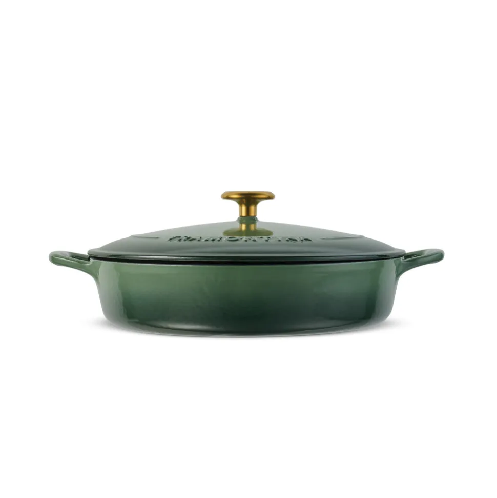Bestow 4 Quart Enameled Cast-Iron Covered Braiser