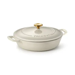 Bestow 4 Quart Enameled Cast-Iron Covered Braiser