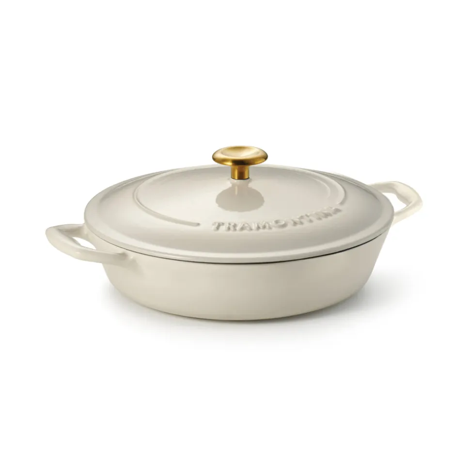 Bestow 4 Quart Enameled Cast-Iron Covered Braiser