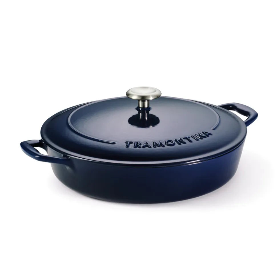 Bestow 4 Quart Enameled Cast-Iron Covered Braiser