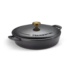 Bestow 4 Quart Enameled Cast-Iron Covered Braiser
