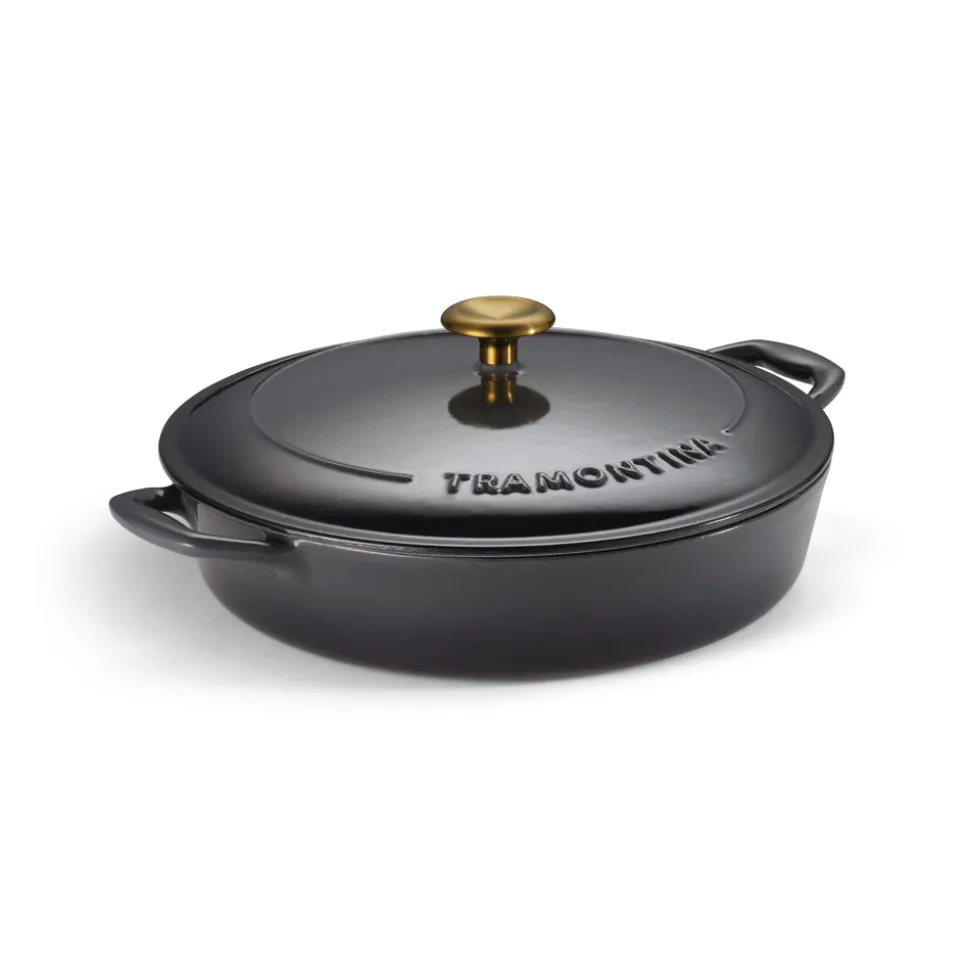 Bestow 4 Quart Enameled Cast-Iron Covered Braiser
