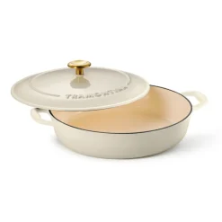 Bestow 4 Quart Enameled Cast-Iron Covered Braiser