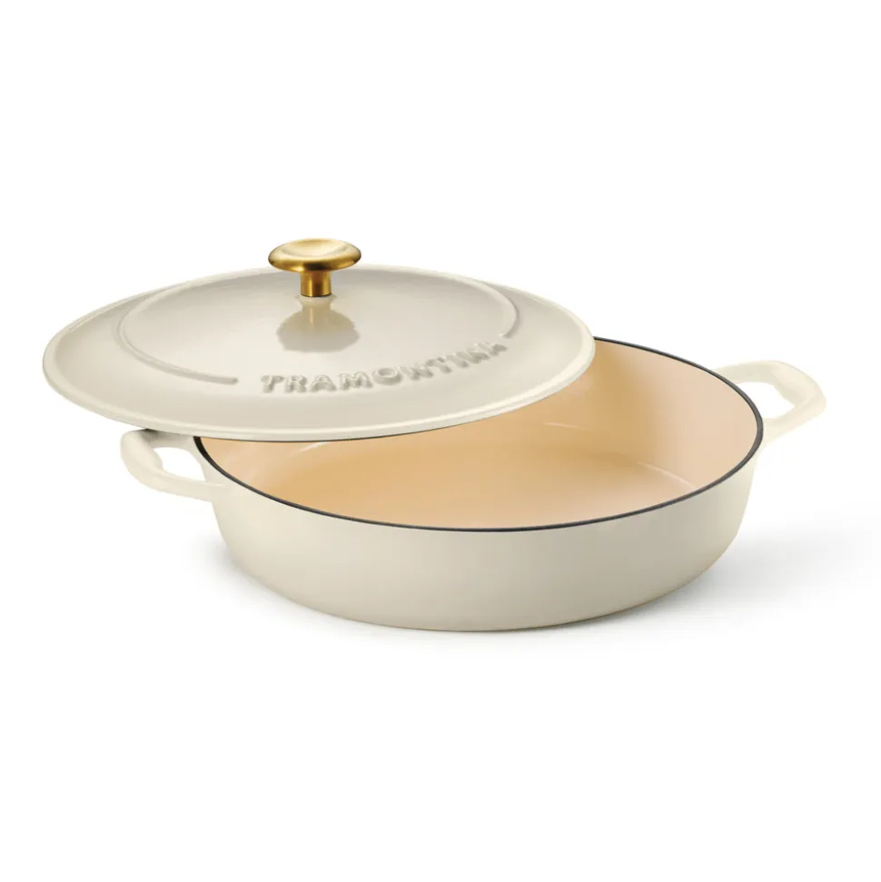 Bestow 4 Quart Enameled Cast-Iron Covered Braiser