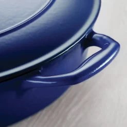Bestow 6.5 Quart Enameled Cast-Iron Covered Round Dutch Oven