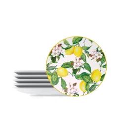 Carmen 6 Piece Dessert Plate Set