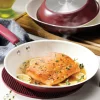 Ceramaware 3 Pack Ceramic Nonstick Fry Pan Set, 8 Inch, 9.5 Inch & 11 Inch