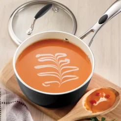 Ceramica Deluxe Ceramic Sauce Pan with Lid