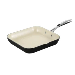 Ceramica Deluxe 11 Inch Ceramic Square Grill Pan