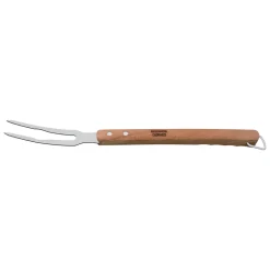 Churrasco BBQ Carving Fork with Wood Handle