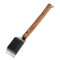 Churrasco BBQ Grill Brush with Wood Handle
