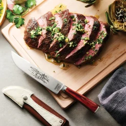 Churrasco BBQ 7 in Gaucho Style Knife with Leather Sheath