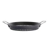 Churrasco BBQ 12 in Round Carbon Steel Grill Pan