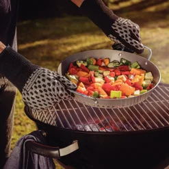 Churrasco BBQ 12 in Round Carbon Steel Grill Pan