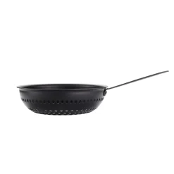 Churrasco BBQ 10 in Round Carbon Steel Stir Fry Pan