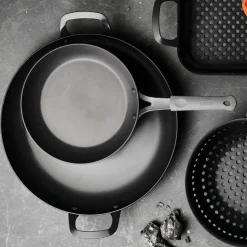Churrasco BBQ 15 in Round Carbon Steel Griddle Pan