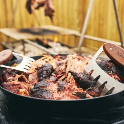 Churrasco BBQ 15 in Round Carbon Steel Griddle Pan