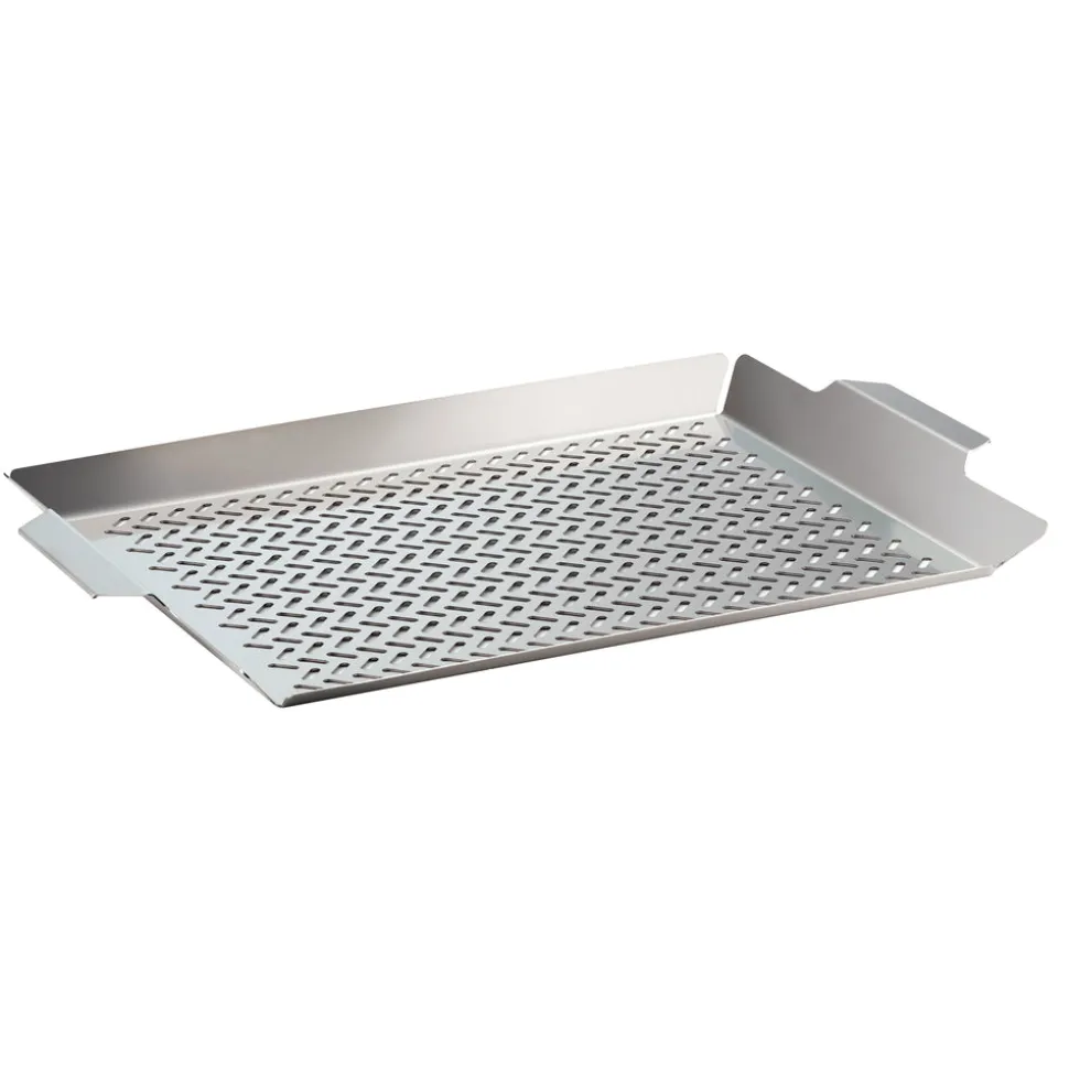Churrasco BBQ Large Stainless Steel Outdoor Grill Pan