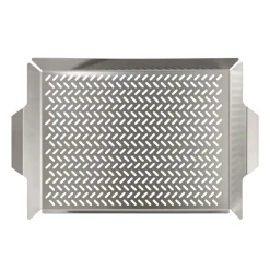 Churrasco BBQ Large Stainless Steel Outdoor Grill Pan