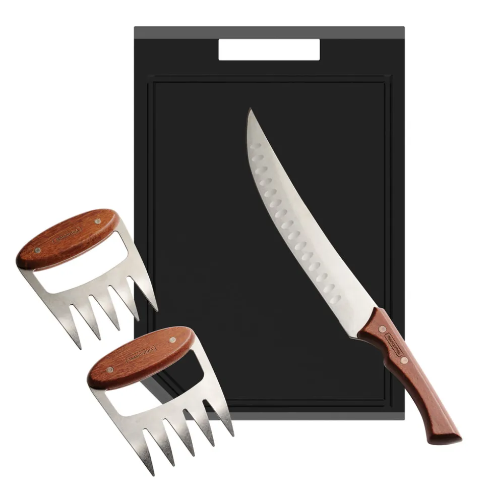 Churrasco BBQ 4 Piece Carving and Shredding Claws Set