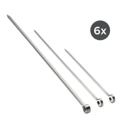 Churrasco BBQ 18 Piece Kebab Skewer Set