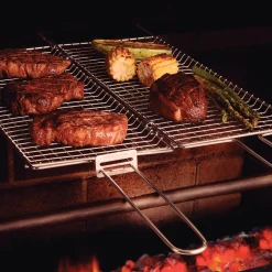 Churrasco BBQ Stainless Steel Flat Grill Basket
