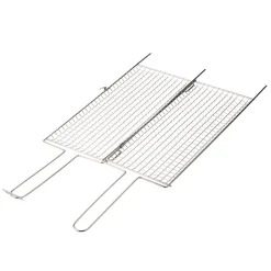 Churrasco BBQ Stainless Steel Flat Grill Basket