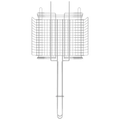 Churrasco BBQ Stainless Steel Multi-Use Deep Grill Basket