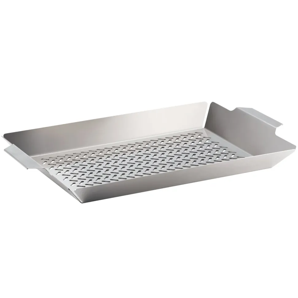 Churrasco BBQ Tall Stainless Steel Roasting Grill Pan