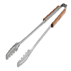 Churrasco BBQ Tongs with Wood Handle