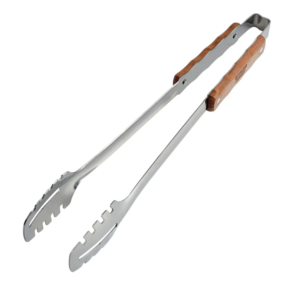 Churrasco BBQ Tongs with Wood Handle