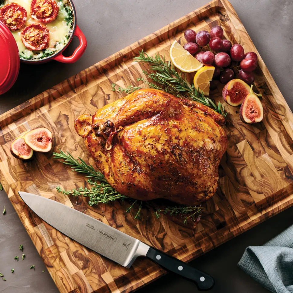 Churrasco 17.75 Inch x 13.5 Inch End-Grain Cutting Board